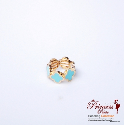 Designer Inspired Rounded Cross Shaped Stretch Ring